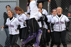 softballteamexcited